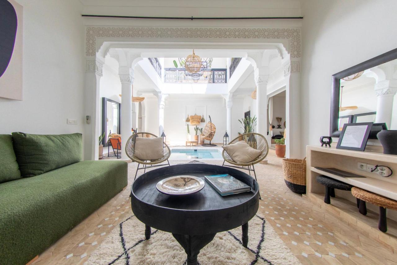 Riad Dar C Marrakesh Exteriör bild
