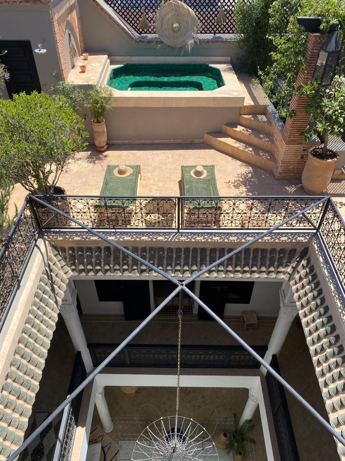 Riad Dar C Marrakesh Exteriör bild